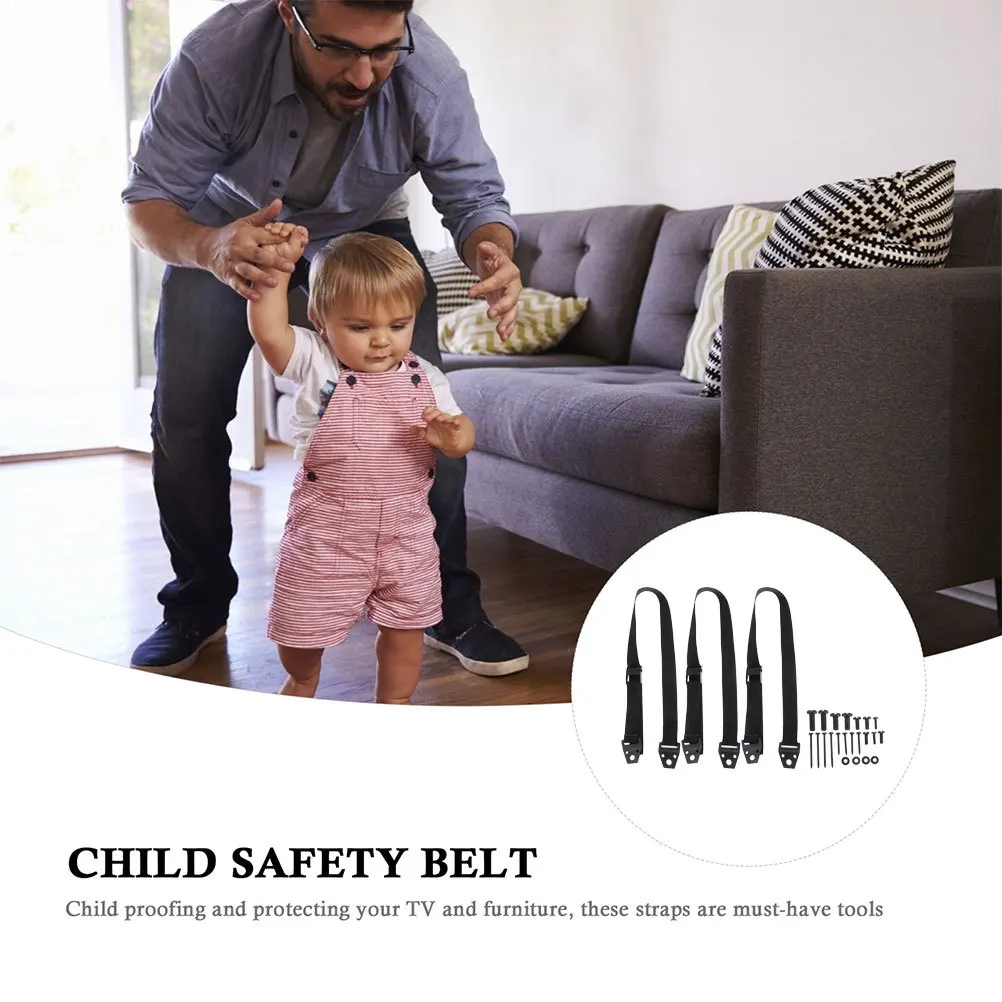 3Pcs Anti-Tip Straps Adjustable Safety Belt Multi-Function Furniture Strap Wear-Resistant Sturdy Anti-Fall Home Accessory
3Pcs Anti-Tip Straps Adjustable Safety Belt Multi-Function Furniture Strap Wear-Resistant Sturdy Anti-Fall Home Accessory