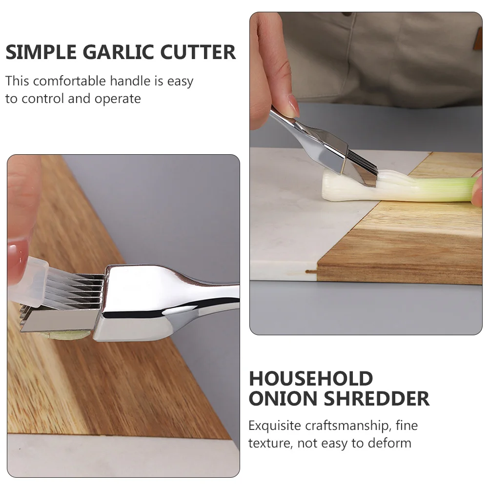 Onion Shredded Knife Green Shredder Portable Shallot Clean Vegetable Simple Garlic Ginger Crusher 
Onion Shredded Knife Green Shredder Portable Shallot Clean Vegetable Simple Garlic Ginger Crusher