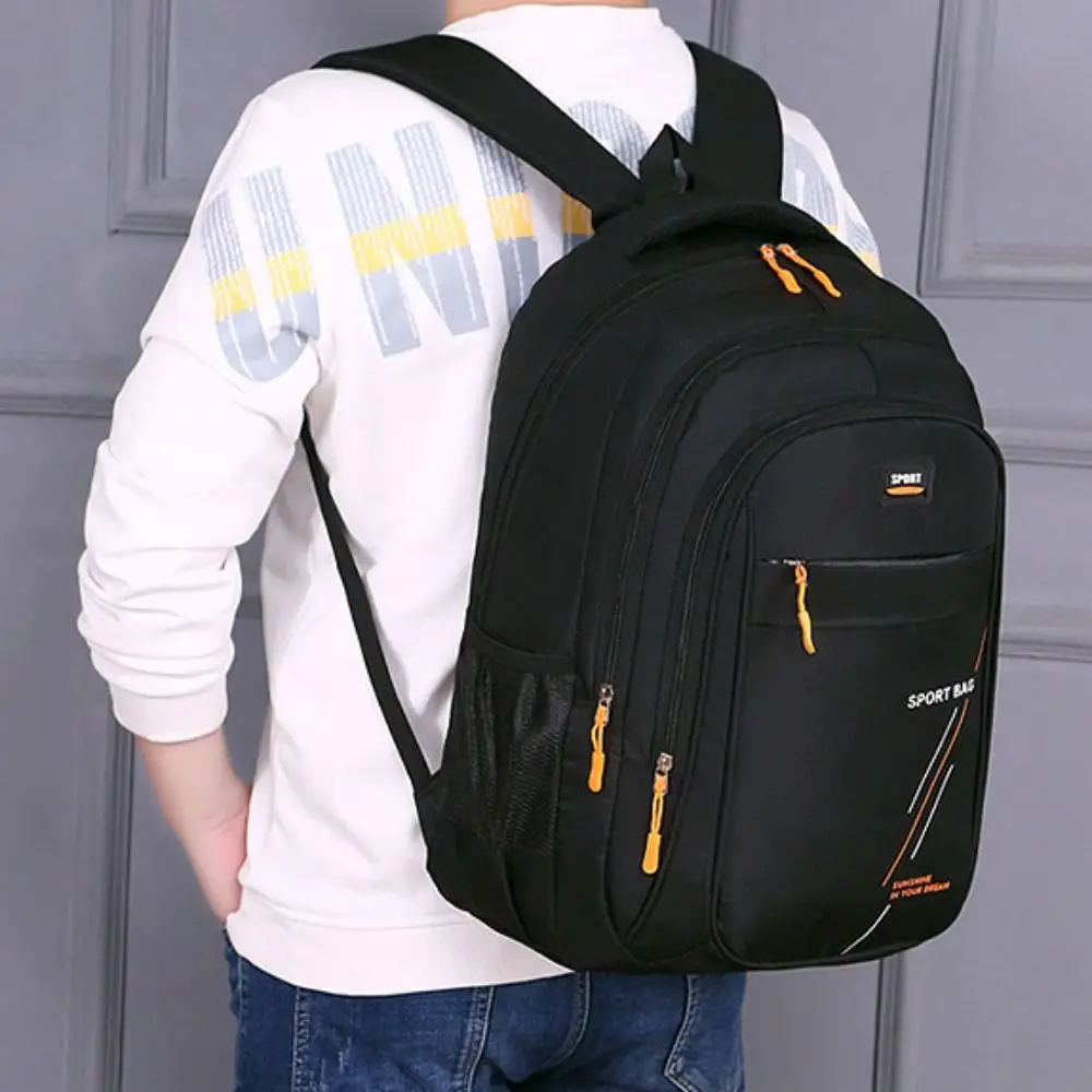 Simple Waterproof Men's Backpack Large Capacity Laptop Bag Business Computer Bag Schoolbag Rucksack Sports Backpack Outdoor
Simple Waterproof Men's Backpack Large Capacity Laptop Bag Business Computer Bag Schoolbag Rucksack Sports Backpack Outdoor
