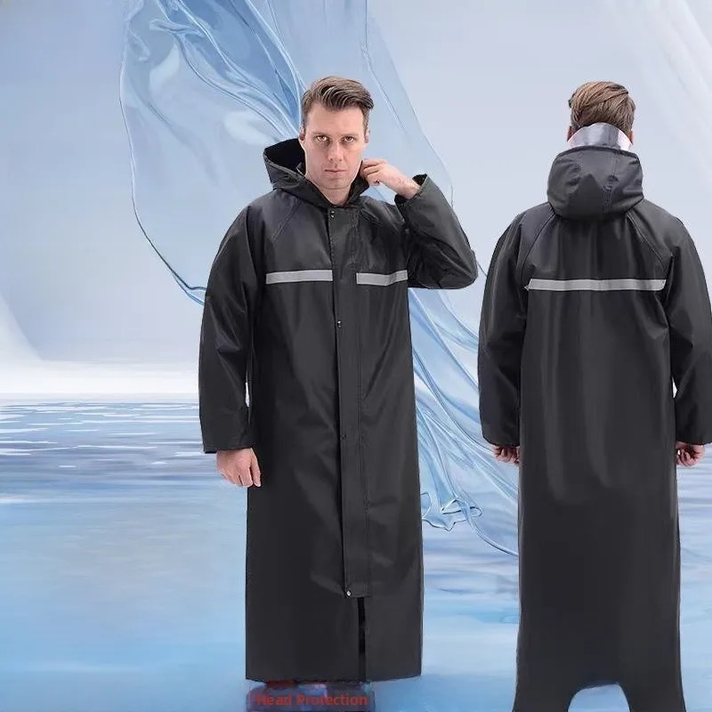 Thickened Long Adult Raincoat Full Body Rain Suit Men Outdoor Security Property Labor Protection Raincoat Jacket Reflective
Thickened Long Adult Raincoat Full Body Rain Suit Men Outdoor Security Property Labor Protection Raincoat Jacket Reflective