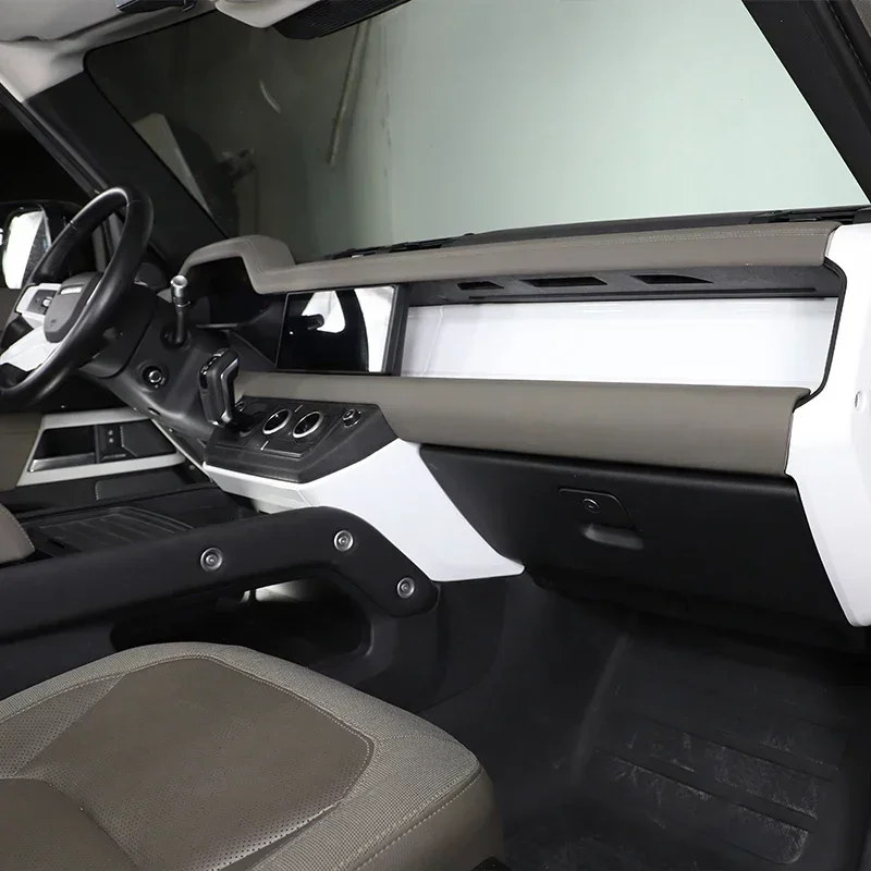 For Land Rover Defender 110 2020-2024 car center console dashboard Frame cover Car Interior Modification Protection Cover Kit
For Land Rover Defender 110 2020-2024 car center console dashboard Frame cover Car Interior Modification Protection Cover Kit