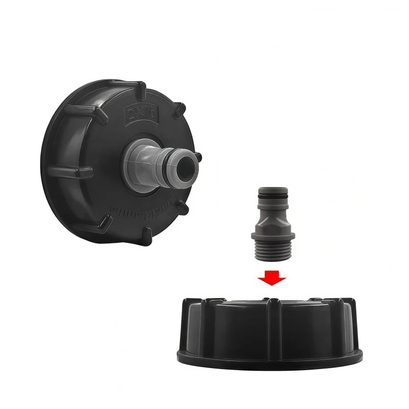 Faucet Tank Adapter 3/4\" 60mm Coarse Thread Tap Water Container Fitting 1/2\" 1000 L
Faucet Tank Adapter 3/4\" 60mm Coarse Thread Tap Water Container Fitting 1/2\" 1000 L
