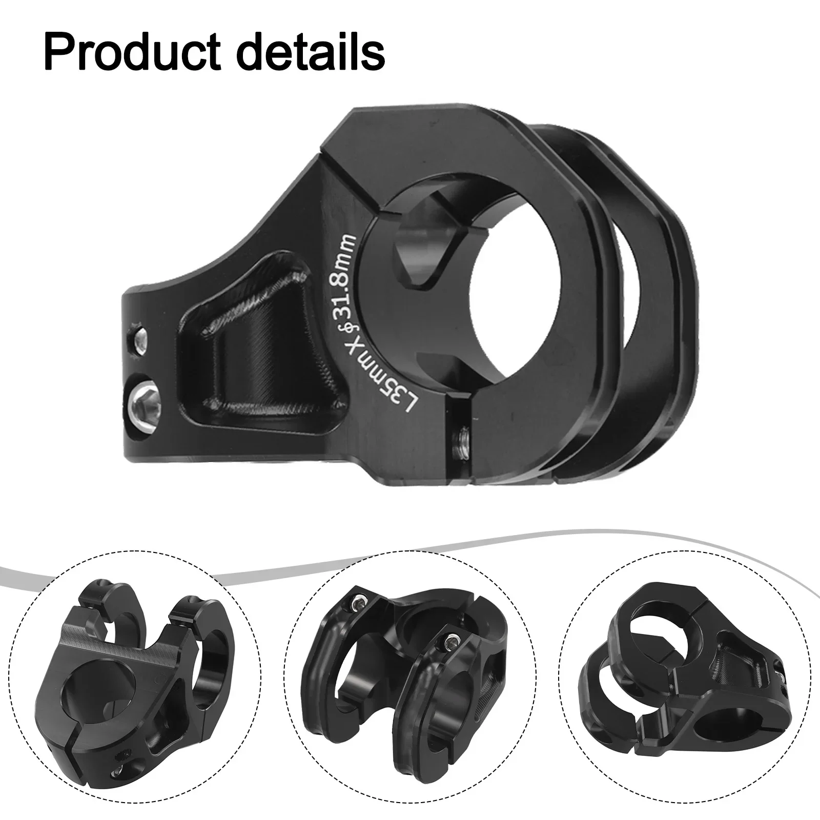 Bike Accessories Bike Stem Long-lasting Rust-proof 6061 Aluminum Alloy Anodized Appearance Riser Stem For Mountain Bike
Bike Accessories Bike Stem Long-lasting Rust-proof 6061 Aluminum Alloy Anodized Appearance Riser Stem For Mountain Bike