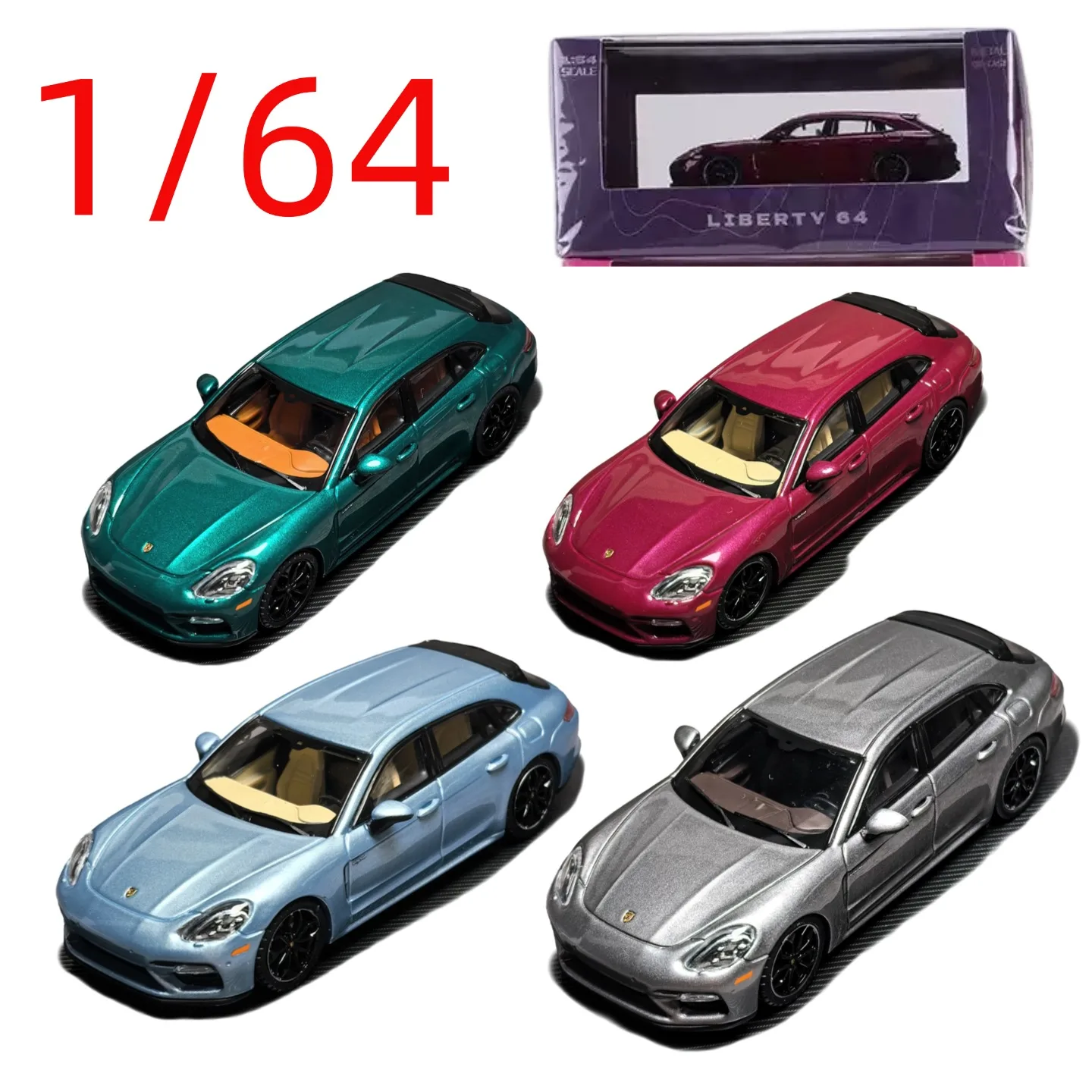 Liberty 64 Diecast 1/64 Scale Porsche Panamera Turbo S Car Model Toy Alloy Porsche Panamera Play Vehicles Model Gift for Boys
Liberty 64 Diecast 1/64 Scale Porsche Panamera Turbo S Car Model Toy Alloy Porsche Panamera Play Vehicles Model Gift for Boys