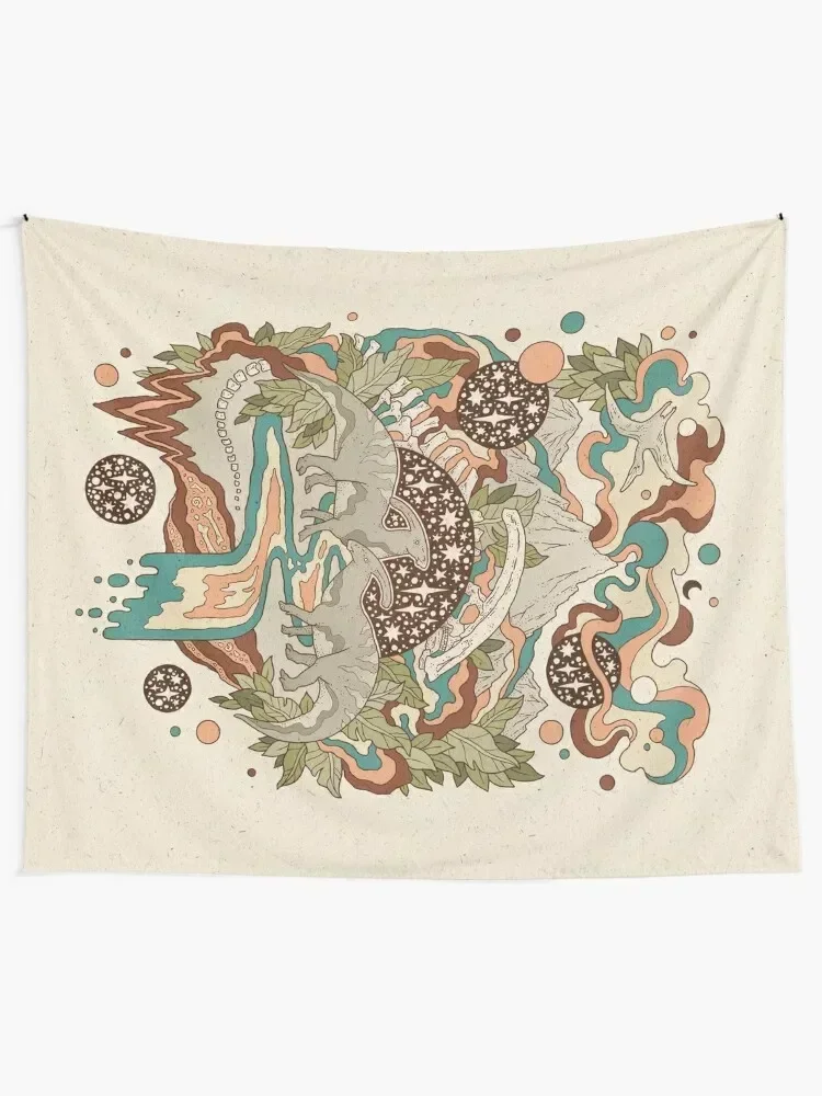 Lost Portal: Parasaurolophus | Retro Rainbow Palette | Dinosaur Science Fiction Art Tapestry Cute Decor Tapestry
Lost Portal: Parasaurolophus | Retro Rainbow Palette | Dinosaur Science Fiction Art Tapestry Cute Decor Tapestry