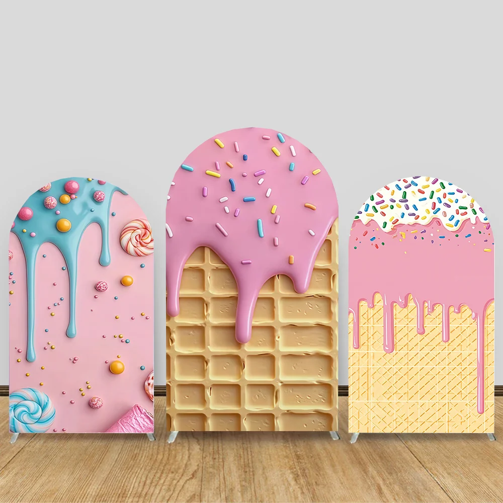 Sweet Desserts Arch Cover Backdrop Ice Cream Donuts Baby Shower Birthday Party Decoration Girl Portrait Elastic Background
Sweet Desserts Arch Cover Backdrop Ice Cream Donuts Baby Shower Birthday Party Decoration Girl Portrait Elastic Background