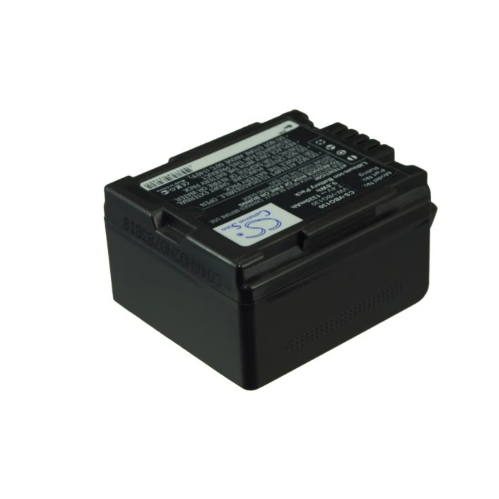 Li-ion Camera Battery for Panasonic, 7.4V, 1320mAh , Compatible Models: AG-HMC151, AG-HMC41, HDC-HS300K, HDC-HS300P, VDR-D310
Li-ion Camera Battery for Panasonic, 7.4V, 1320mAh , Compatible Models: AG-HMC151, AG-HMC41, HDC-HS300K, HDC-HS300P, VDR-D310