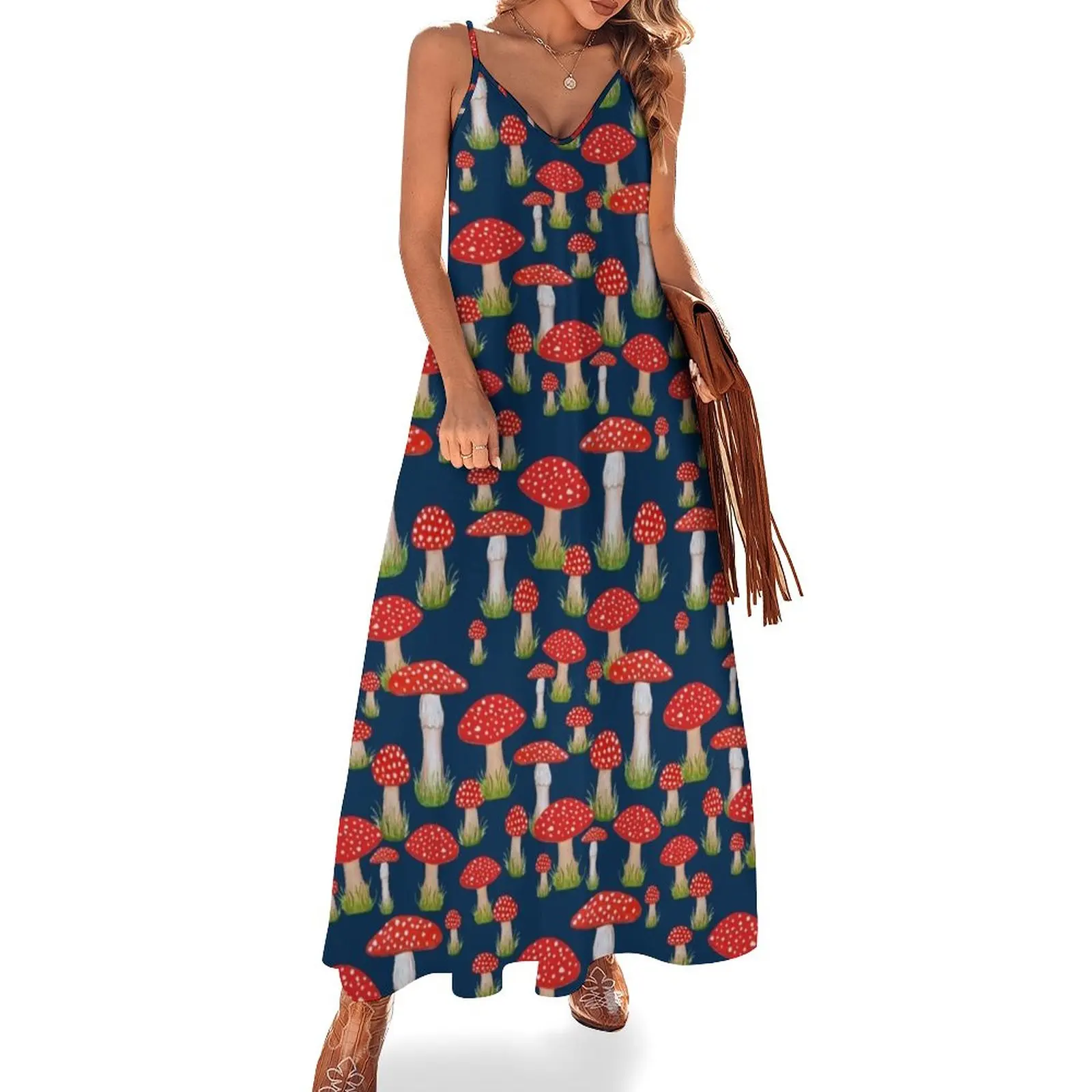red mushrooms and red toadstools Sleeveless Dress summer dress korean women clothes for woman
red mushrooms and red toadstools Sleeveless Dress summer dress korean women clothes for woman