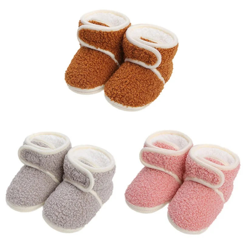 Winter Baby Boys Girls High Top Anti Slip Warm Boots Soft Soled Walking Shoes Toddler With Plush Cotton Shoes
Winter Baby Boys Girls High Top Anti Slip Warm Boots Soft Soled Walking Shoes Toddler With Plush Cotton Shoes