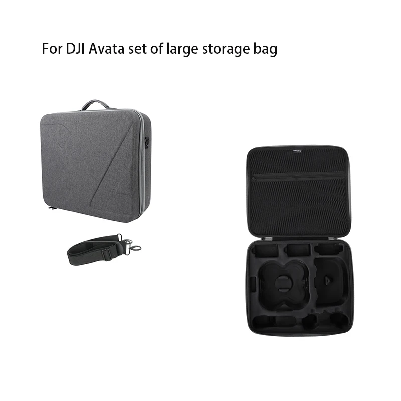 For DJI Avata set of large storage bag flight glasses integrated handbag crossbody
For DJI Avata set of large storage bag flight glasses integrated handbag crossbody