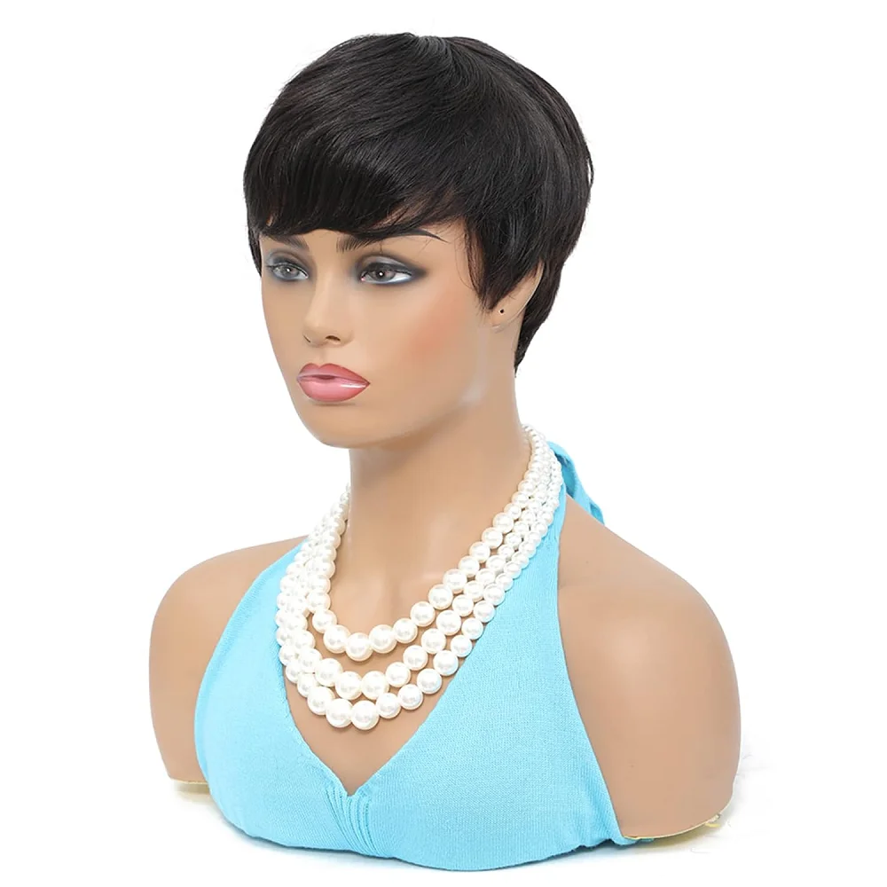 Short Pixie Cut Human Hair Wigs For Black Women Pixie Cut Wig Human Hair Breathable Elastic Net Easy To Wear And Go Natural
Short Pixie Cut Human Hair Wigs For Black Women Pixie Cut Wig Human Hair Breathable Elastic Net Easy To Wear And Go Natural
