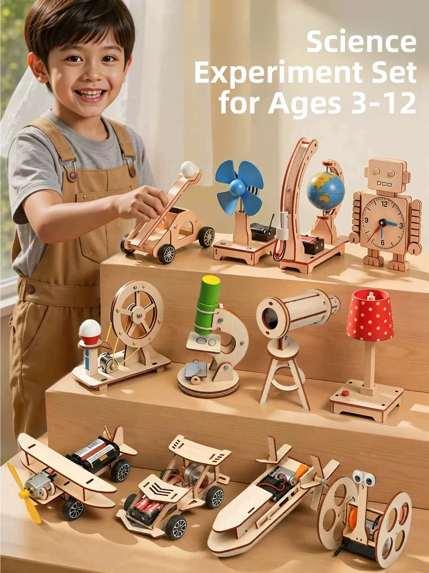 Children's Science Experiment Kit Elementary School Science Project Handmade Materials Physics Boys Toys Children's Day Gifts
Children's Science Experiment Kit Elementary School Science Project Handmade Materials Physics Boys Toys Children's Day Gifts