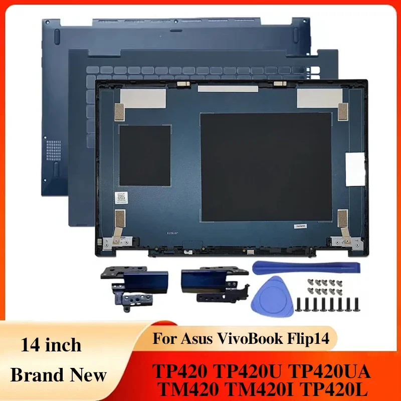 Для Asus VivoBook Flip 14 TP420 TP420U TP420UA TM420 TM420I TP420L новый ЖК-экран для ноутбуков задняя крышка/петли/подставка для рук/нижняя часть корпуса
Для Asus VivoBook Flip 14 TP420 TP420U TP420UA TM420 TM420I TP420L новый ЖК-экран для ноутбуков задняя крышка/петли/подставка для рук/нижняя часть корпуса