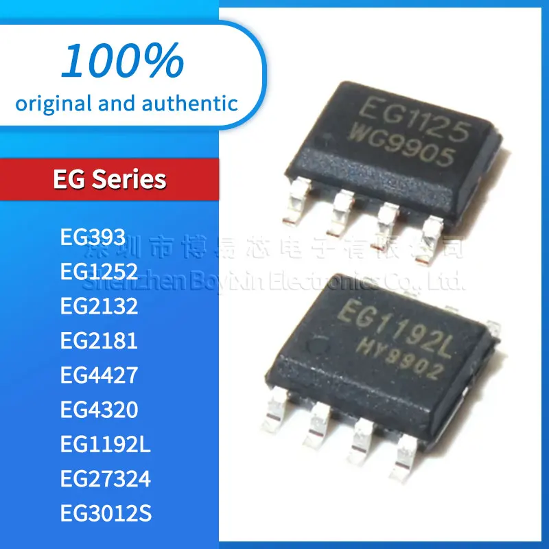 Original genuine EG1192L EG1252 EG2132 EG2181 EG3012S EG393 EG4427 EG4320 EG27324 new DC-DC power chip
Original genuine EG1192L EG1252 EG2132 EG2181 EG3012S EG393 EG4427 EG4320 EG27324 new DC-DC power chip