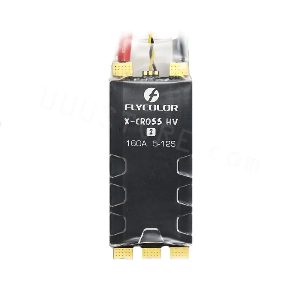 FLYCOLOR X-Cross HVII 120A 160A 5-12S BLHeli32 Brushless ESC 82X34X21mm for RC Airplane Multirotor X-Class Cinelifter FPV Drones
FLYCOLOR X-Cross HVII 120A 160A 5-12S BLHeli32 Brushless ESC 82X34X21mm for RC Airplane Multirotor X-Class Cinelifter FPV Drones