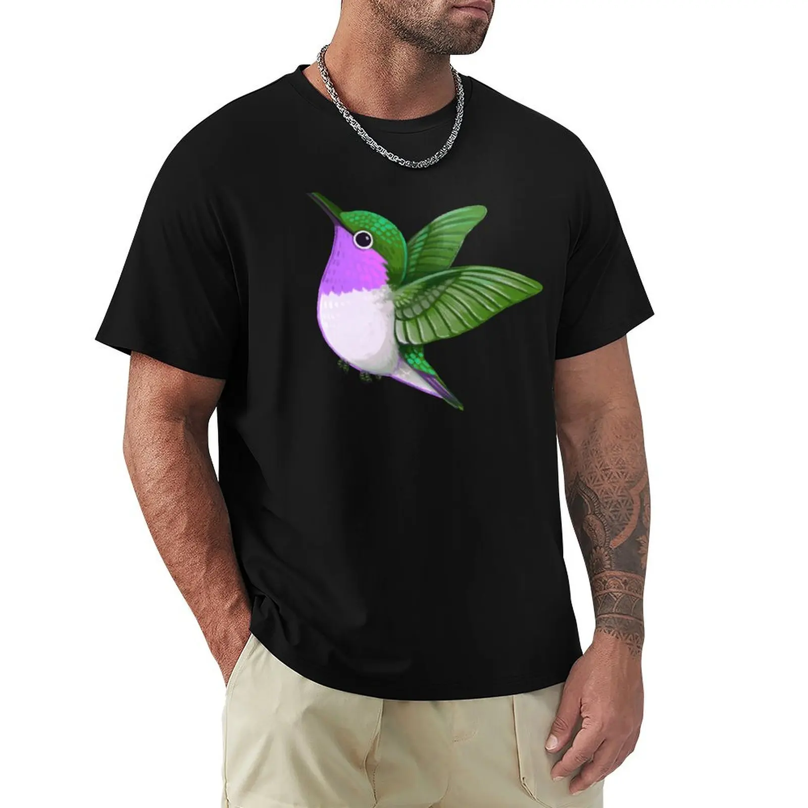 Pride Birds: Woodstar Hummingbird T-Shirt Classic Basic Casual T-Shirt
Pride Birds: Woodstar Hummingbird T-Shirt Classic Basic Casual T-Shirt