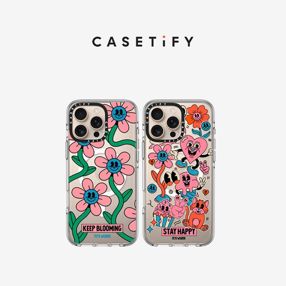 CASETiFY Yeye Weller Series Magnetic Drop-proof Case for iPhone 13 14 15 16 17 Pro Max Air Plus Protect Cover
CASETiFY Yeye Weller Series Magnetic Drop-proof Case for iPhone 13 14 15 16 17 Pro Max Air Plus Protect Cover