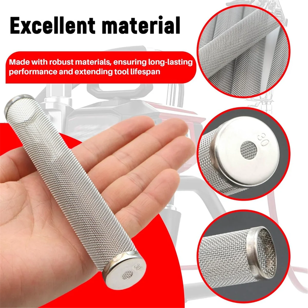 AA98 5-Pack 730-067 30 Mesh Fluid Manifold Filter for 440, Impact 440, 540, 640, 740, 1040i, 640i, 840i, PowrPin 3500
AA98 5-Pack 730-067 30 Mesh Fluid Manifold Filter for 440, Impact 440, 540, 640, 740, 1040i, 640i, 840i, PowrPin 3500