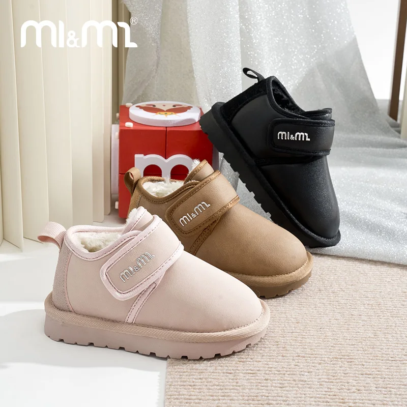 M1&M2 Winter Anti-Slip Ankle Boots - Soft Fleece Warm Leather Anti-Slip Warm for Newborn Boys Girls Toddler Casual Walking
M1&M2 Winter Anti-Slip Ankle Boots - Soft Fleece Warm Leather Anti-Slip Warm for Newborn Boys Girls Toddler Casual Walking