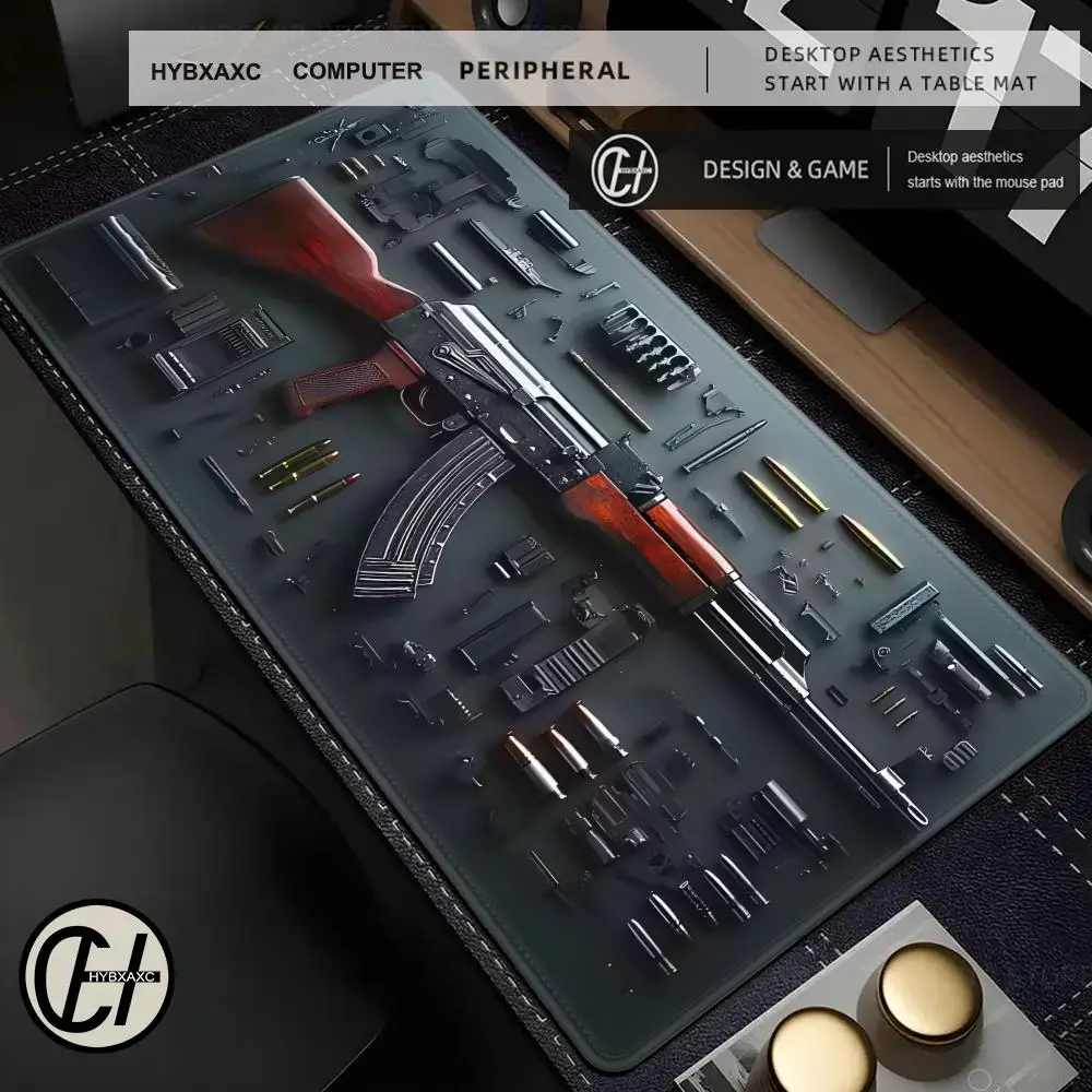 HYBXAXC The gun pattern Mouse Pad Large Computer Office Game Table Mat XXL Rubber Anti-slip Gaming Keyboard Long Desk Pads
HYBXAXC The gun pattern Mouse Pad Large Computer Office Game Table Mat XXL Rubber Anti-slip Gaming Keyboard Long Desk Pads