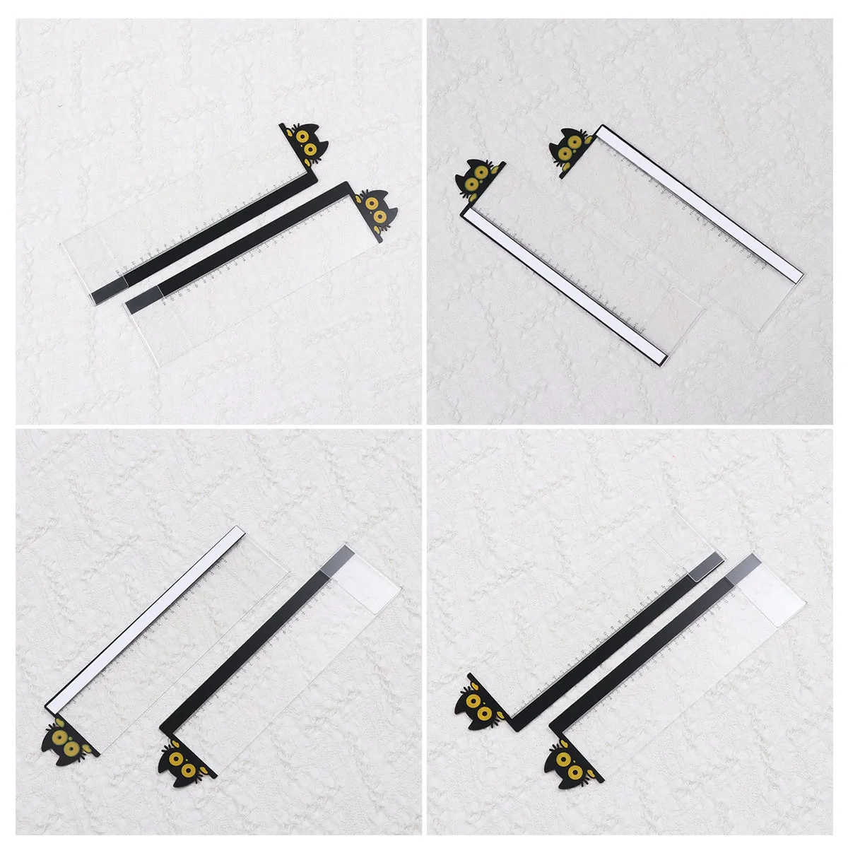 2Pcs Computer Monitor Side Panels Acrylic Memo Boards Sticky Display Message Boards Left Cat Right Cat Design Measurement Ruler
2Pcs Computer Monitor Side Panels Acrylic Memo Boards Sticky Display Message Boards Left Cat Right Cat Design Measurement Ruler