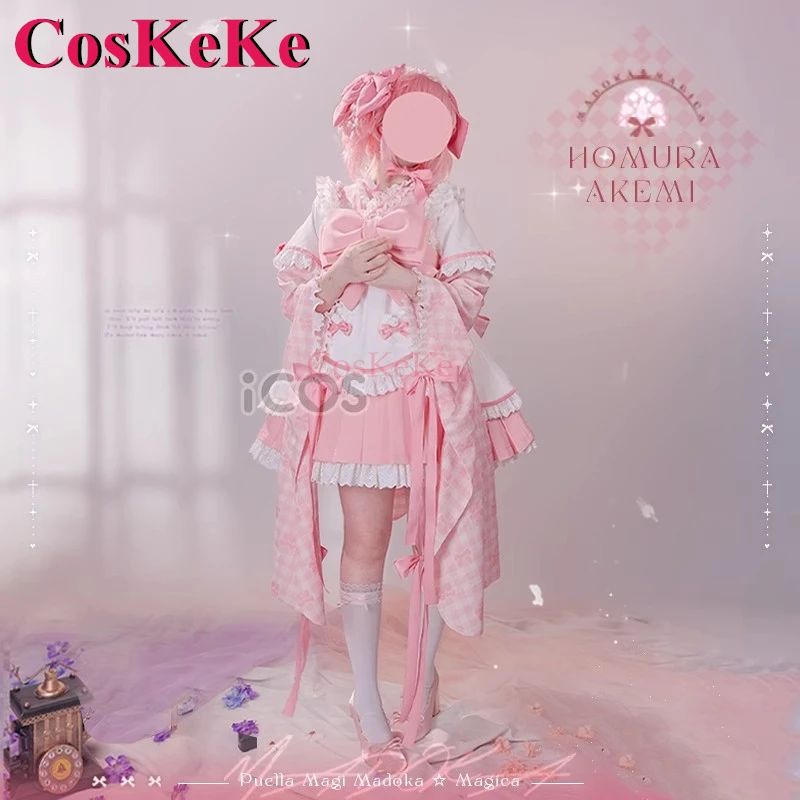CosKeKe Kaname Madoka Косплей Puella Magi Madoka Magica Костюм Милое элегантное розовое платье горничной Одежда для ролевых игр и мероприятий
CosKeKe Kaname Madoka Косплей Puella Magi Madoka Magica Костюм Милое элегантное розовое платье горничной Одежда для ролевых игр и мероприятий