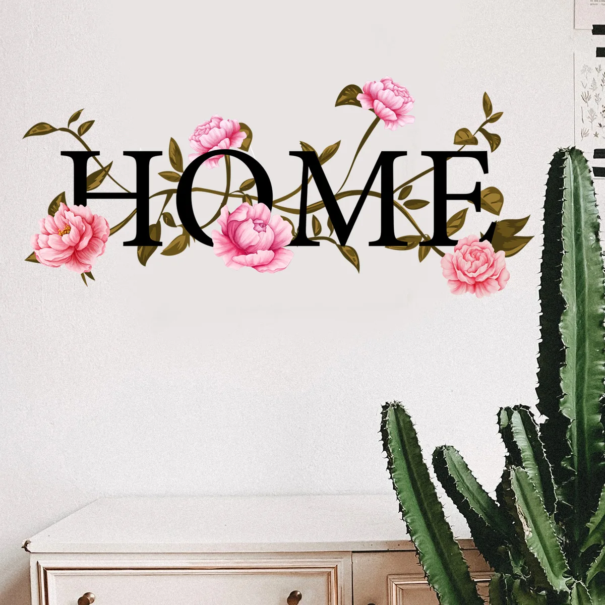 28*60cm English Home Plant Flower Wall Sticker Aesthetic Art Living Room Bedroom Study Restaurant Decoration Mural Wall Sticker
28*60cm English Home Plant Flower Wall Sticker Aesthetic Art Living Room Bedroom Study Restaurant Decoration Mural Wall Sticker