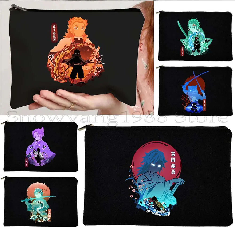 Japanese Anime Demon Slayer Tanjiro Giyuu Kimetsu Nezuko Shopper Men Women Canvas Cosmetic Bag Makeup Lipstick Pouch Pencil Case
Japanese Anime Demon Slayer Tanjiro Giyuu Kimetsu Nezuko Shopper Men Women Canvas Cosmetic Bag Makeup Lipstick Pouch Pencil Case