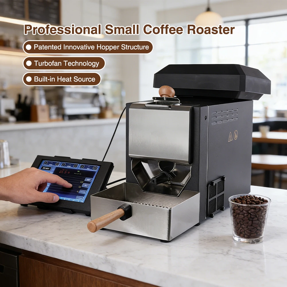 200g Commerical Household Electric Coffee Beans Roaster Home Espresso Bean Roasting Baking Machine With AK System and Artisan
200g Commerical Household Electric Coffee Beans Roaster Home Espresso Bean Roasting Baking Machine With AK System and Artisan