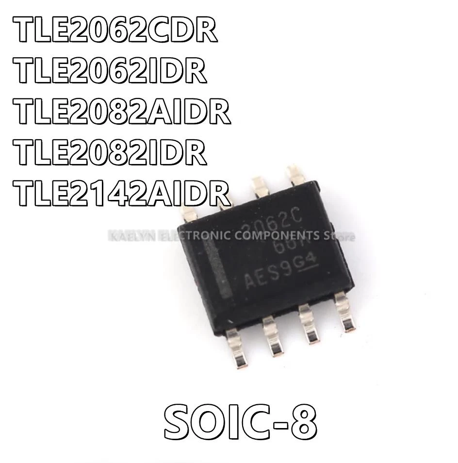 10 шт./лот TLE2062CDR 2062C TLE2062IDR 2062I TLE2082AIDR 2082AI TLE2082IDR 2082I TLE2142AIDR 2142AI SOIC-8
10 шт./лот TLE2062CDR 2062C TLE2062IDR 2062I TLE2082AIDR 2082AI TLE2082IDR 2082I TLE2142AIDR 2142AI SOIC-8