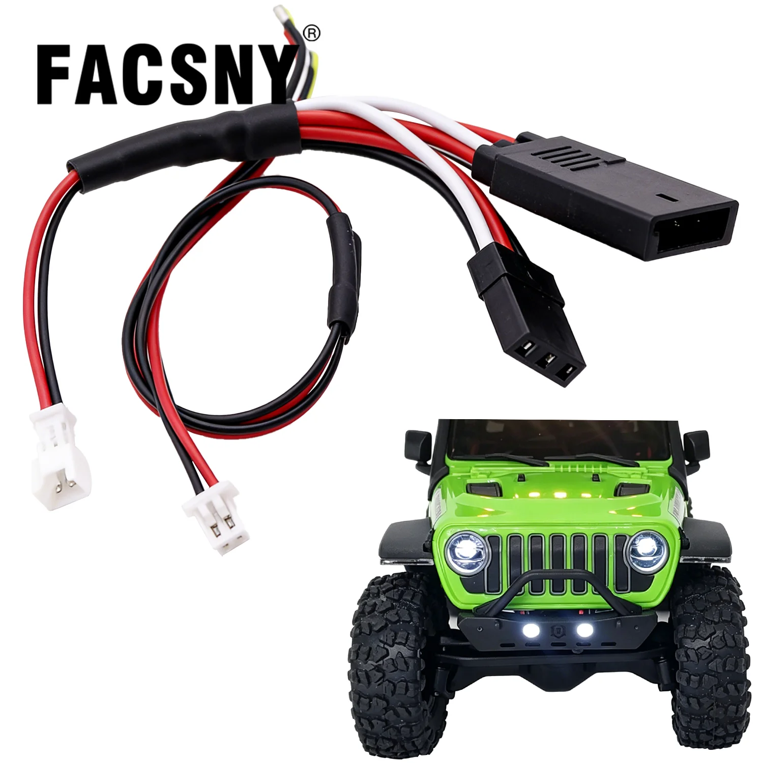 Plastic LED Lights Bumper Spotlight For 1/30 RC Crawler Car SCX30 Jeep Wrangler Part
Plastic LED Lights Bumper Spotlight For 1/30 RC Crawler Car SCX30 Jeep Wrangler Part