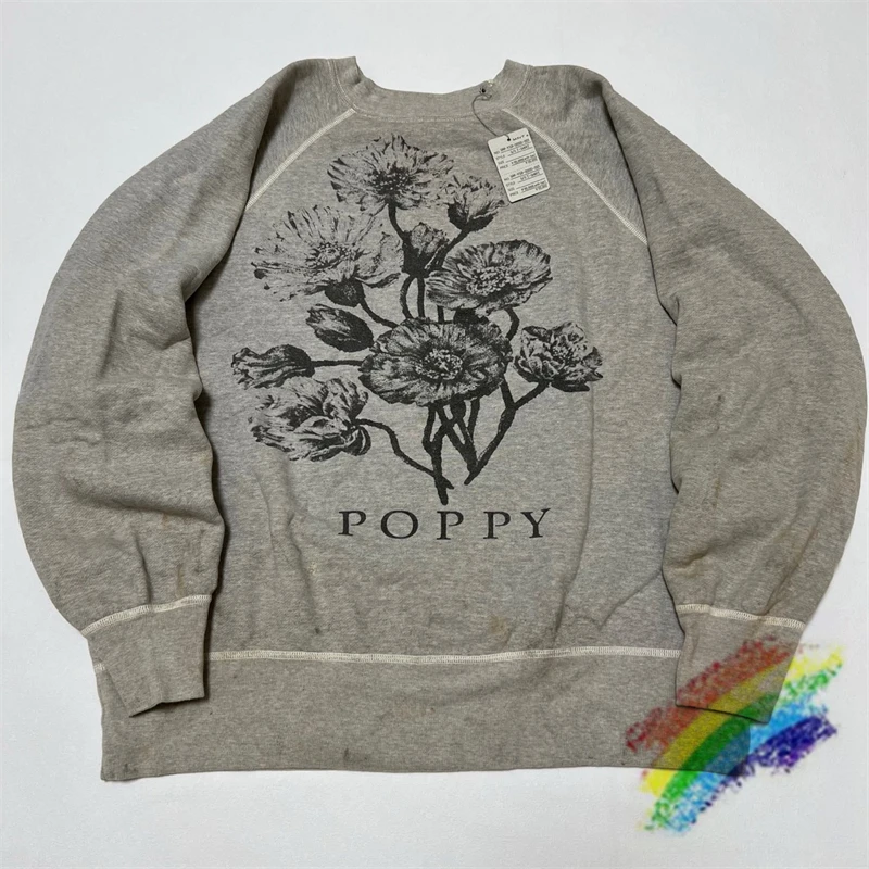 Saint FLOWER Crew Neck Sweat Sweatshirts Men Women 1:1 High Quality Washed Casual Hoodie Crewneck
Saint FLOWER Crew Neck Sweat Sweatshirts Men Women 1:1 High Quality Washed Casual Hoodie Crewneck