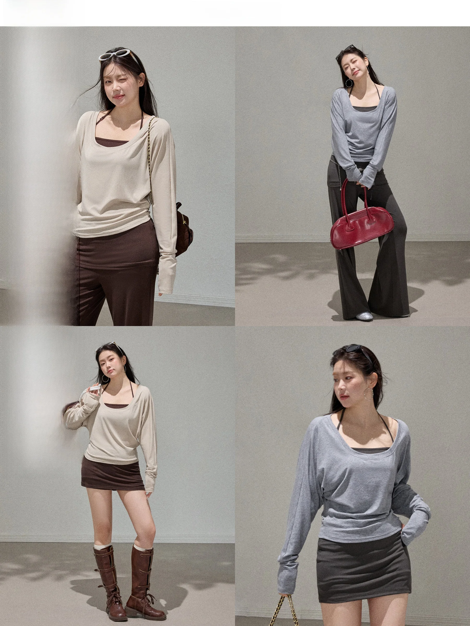 Комплект Jiulu Studio Liyuedu Sunset: повседневный наряд больших размеров с топом, юбкой А-силуэта и свободными брюками.
Комплект Jiulu Studio Liyuedu Sunset: повседневный наряд больших размеров с топом, юбкой А-силуэта и свободными брюками.