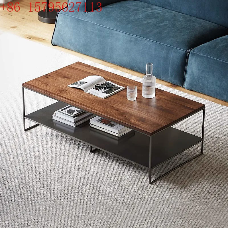 Solid wood coffee table living room small apartment minimalist tea table
Solid wood coffee table living room small apartment minimalist tea table
