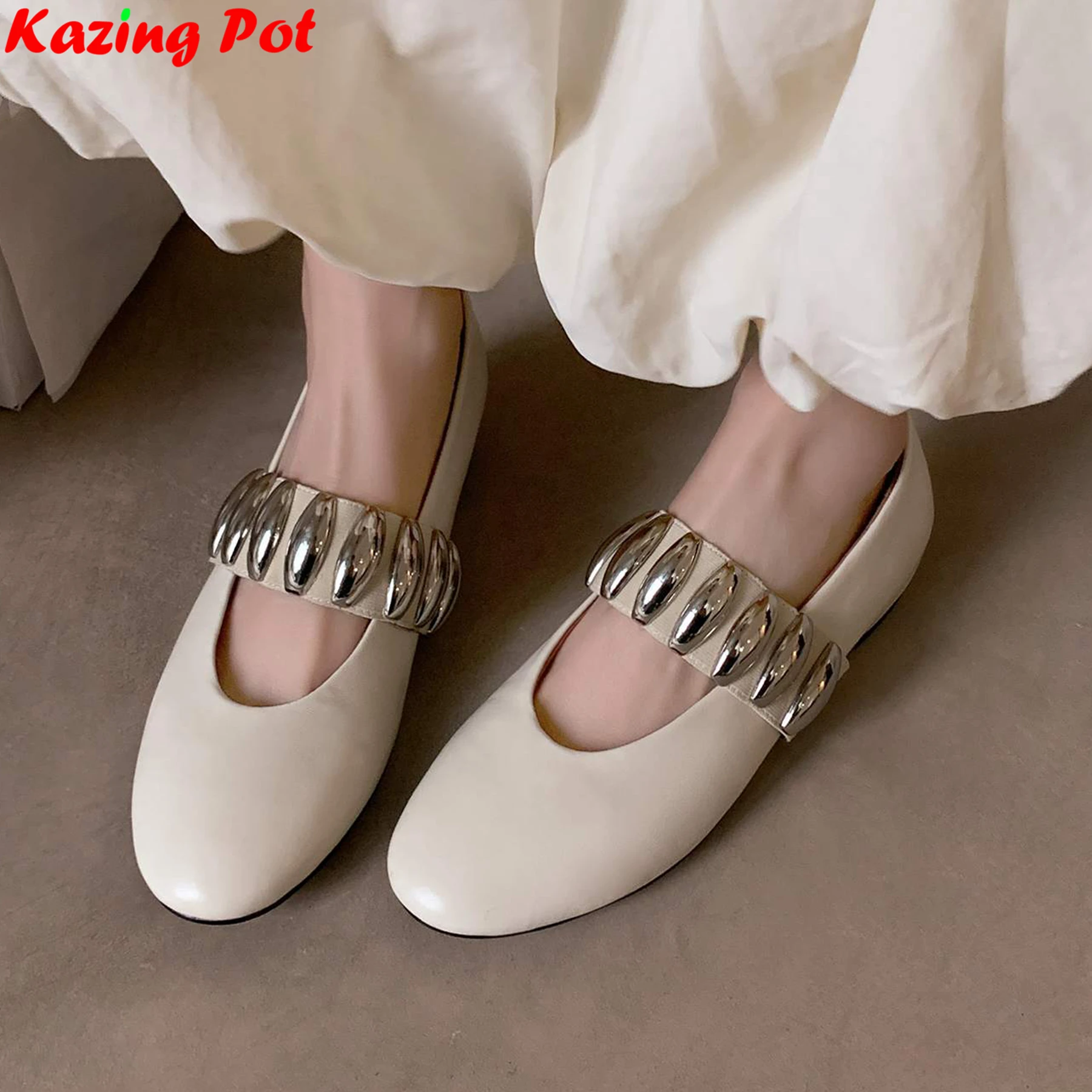 Krazing Pot Cow Leather Shallow Sweet Elegant Mary Janes Increasing Spring Shoes Luxury Brand Dating Office Lady Ins Women Pumps
Krazing Pot Cow Leather Shallow Sweet Elegant Mary Janes Increasing Spring Shoes Luxury Brand Dating Office Lady Ins Women Pumps