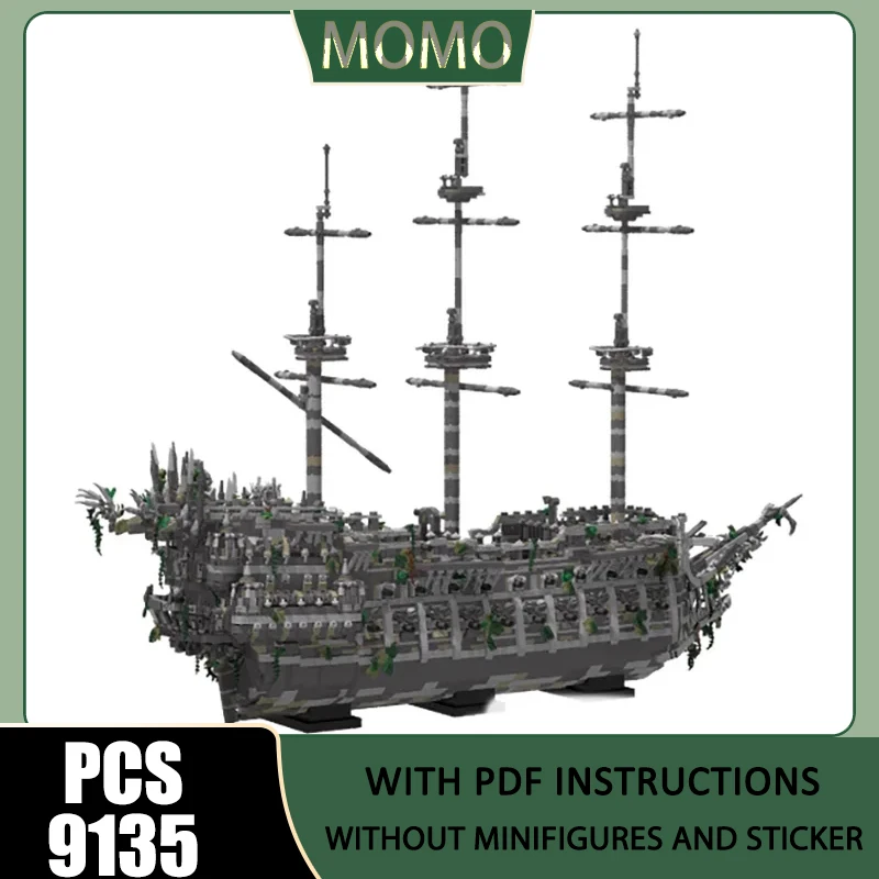 Famous Boat Model Moc Building Blocks The Flying Dutchman Pirates Ship Model DIY Assembly Construction Toy Holiday Birthday Gift
Famous Boat Model Moc Building Blocks The Flying Dutchman Pirates Ship Model DIY Assembly Construction Toy Holiday Birthday Gift