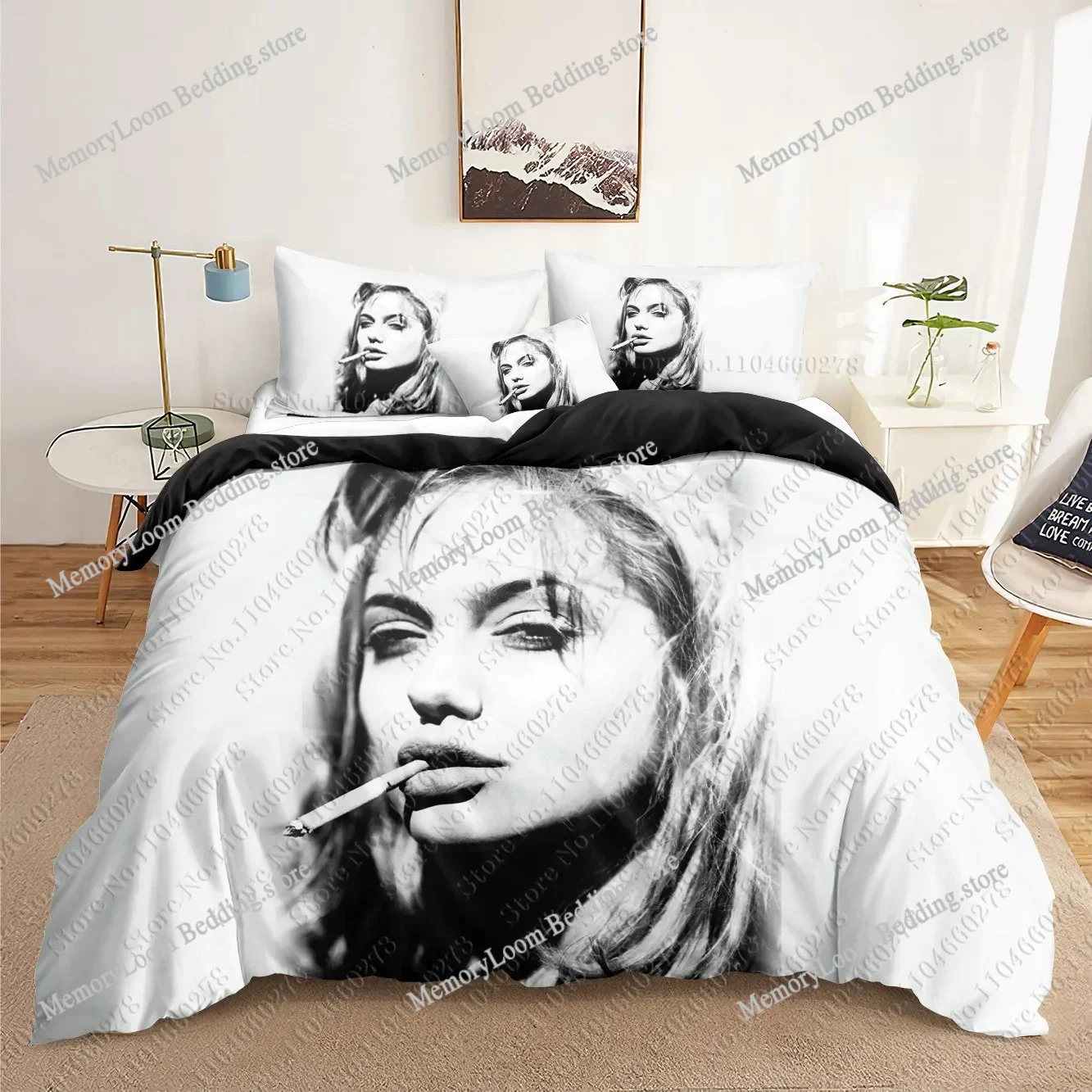 Angelina Jolie 3D Bedding Sets Print Duvet Cover Adults Children Bed Comforter Birthday Gift Dropshipping Home Textileextile
Angelina Jolie 3D Bedding Sets Print Duvet Cover Adults Children Bed Comforter Birthday Gift Dropshipping Home Textileextile