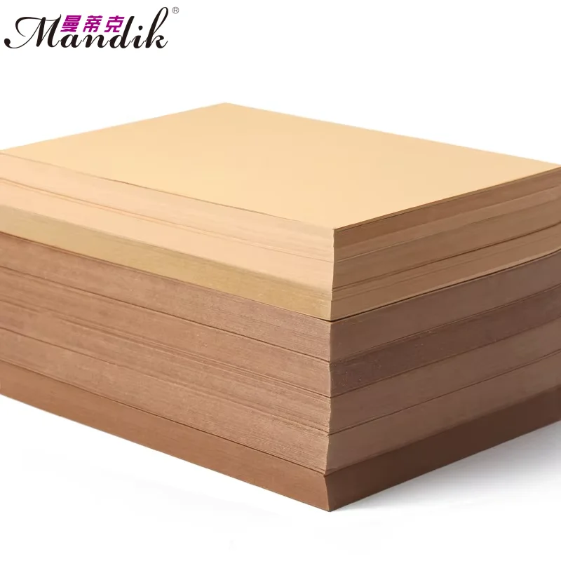 A4 250gsm Brown Kraft Paper 50 Sheets Thick Cardstock for Notebook Covers and DIY Packaging
A4 250gsm Brown Kraft Paper 50 Sheets Thick Cardstock for Notebook Covers and DIY Packaging