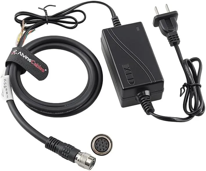 Industrial Camera I/O Cable Hirose 12 Pin Female Power Adapter for Basler/Hikvision/Dahua/Sony/MindVision 12V 2A 1M/3.3ft
Industrial Camera I/O Cable Hirose 12 Pin Female Power Adapter for Basler/Hikvision/Dahua/Sony/MindVision 12V 2A 1M/3.3ft