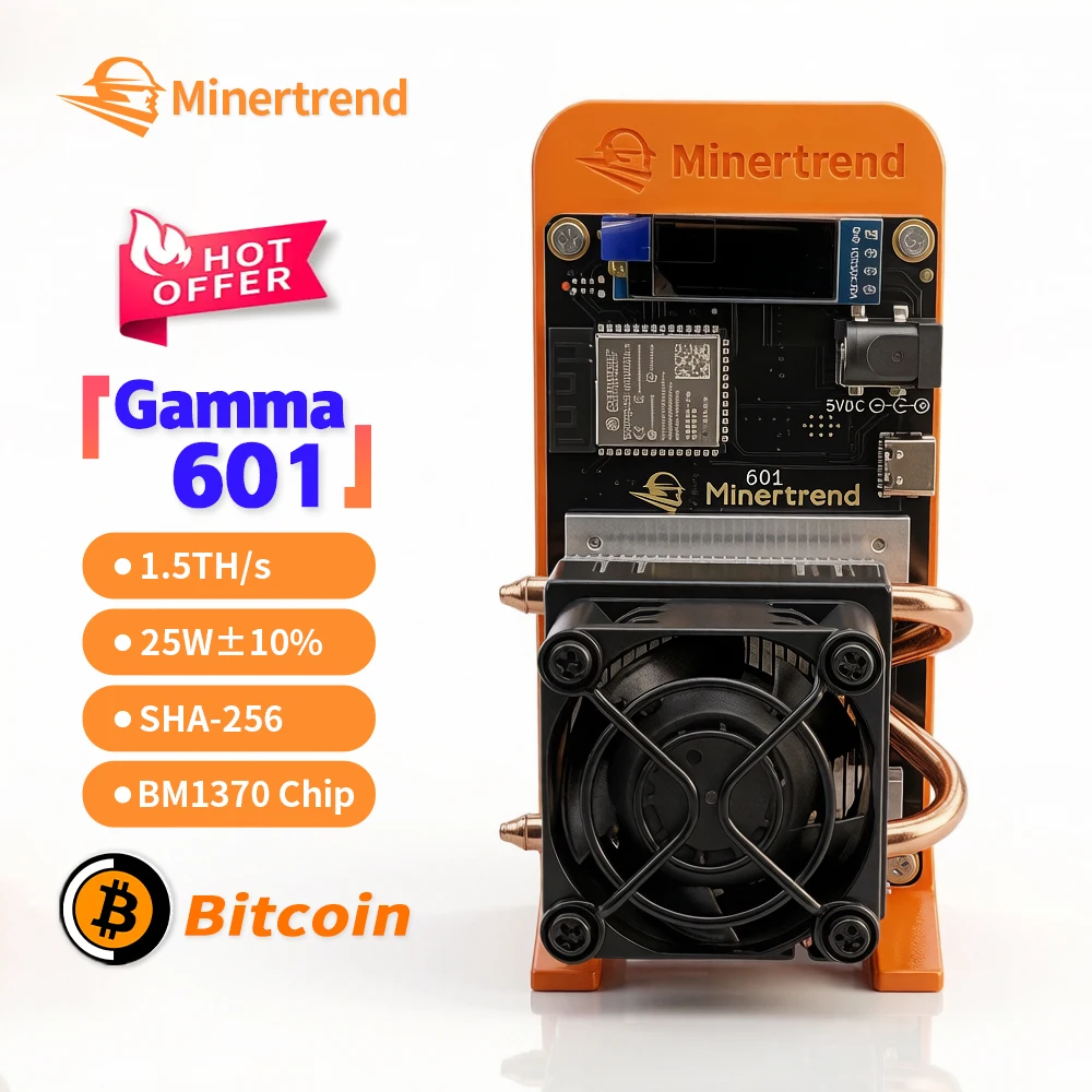 2026 Bitaxe Gamma 601 1.5TH/s Bitcoins Miner 25W BM1370 Asic SHA256 BTC Miners Cryptos Miner Bitcoin Mining Machine
2026 Bitaxe Gamma 601 1.5TH/s Bitcoins Miner 25W BM1370 Asic SHA256 BTC Miners Cryptos Miner Bitcoin Mining Machine