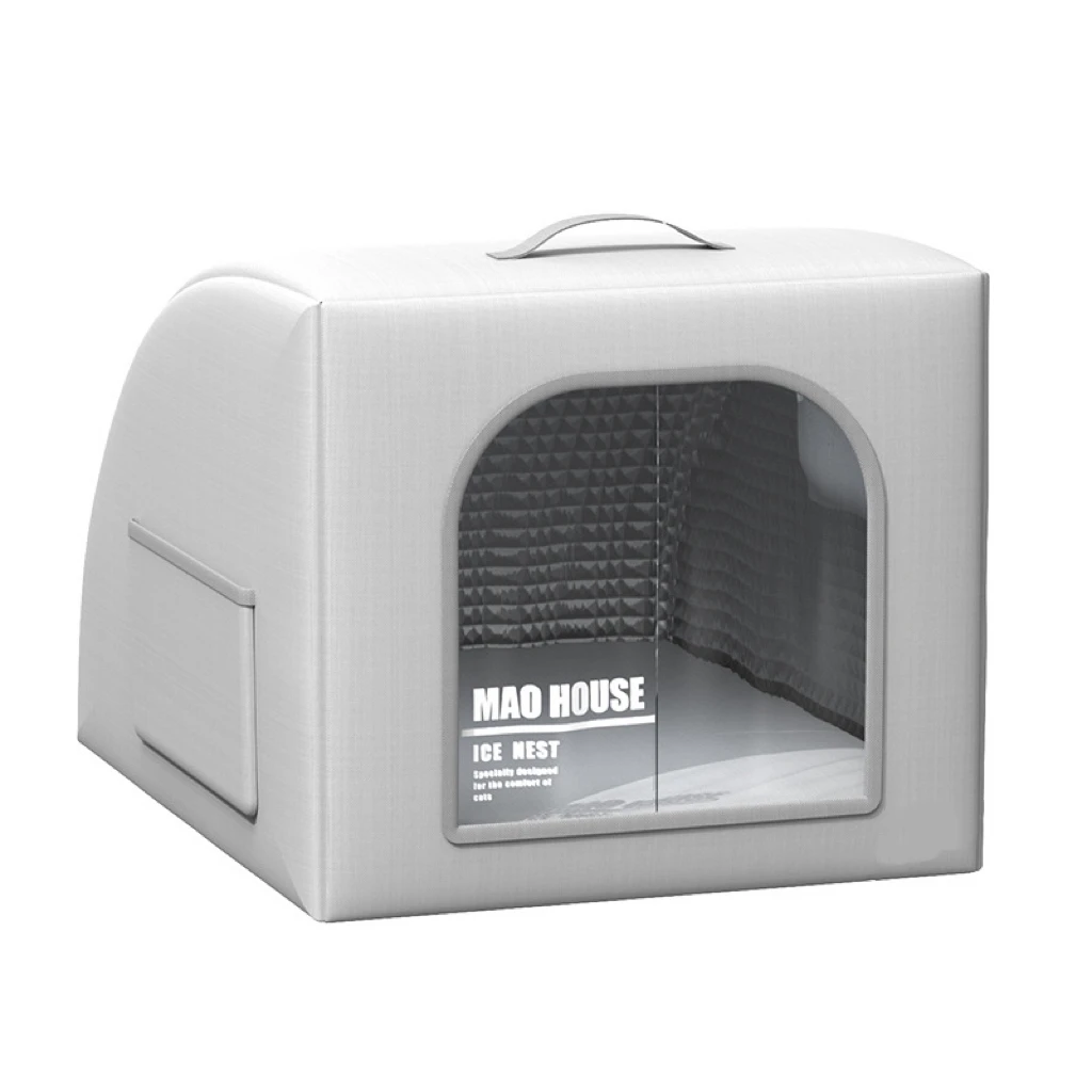 Popular Fabric Cat Dog Pet Ice Cooling House Big Space Strong Support Cat Air Conditioning House for Indoor Large Pet
Popular Fabric Cat Dog Pet Ice Cooling House Big Space Strong Support Cat Air Conditioning House for Indoor Large Pet