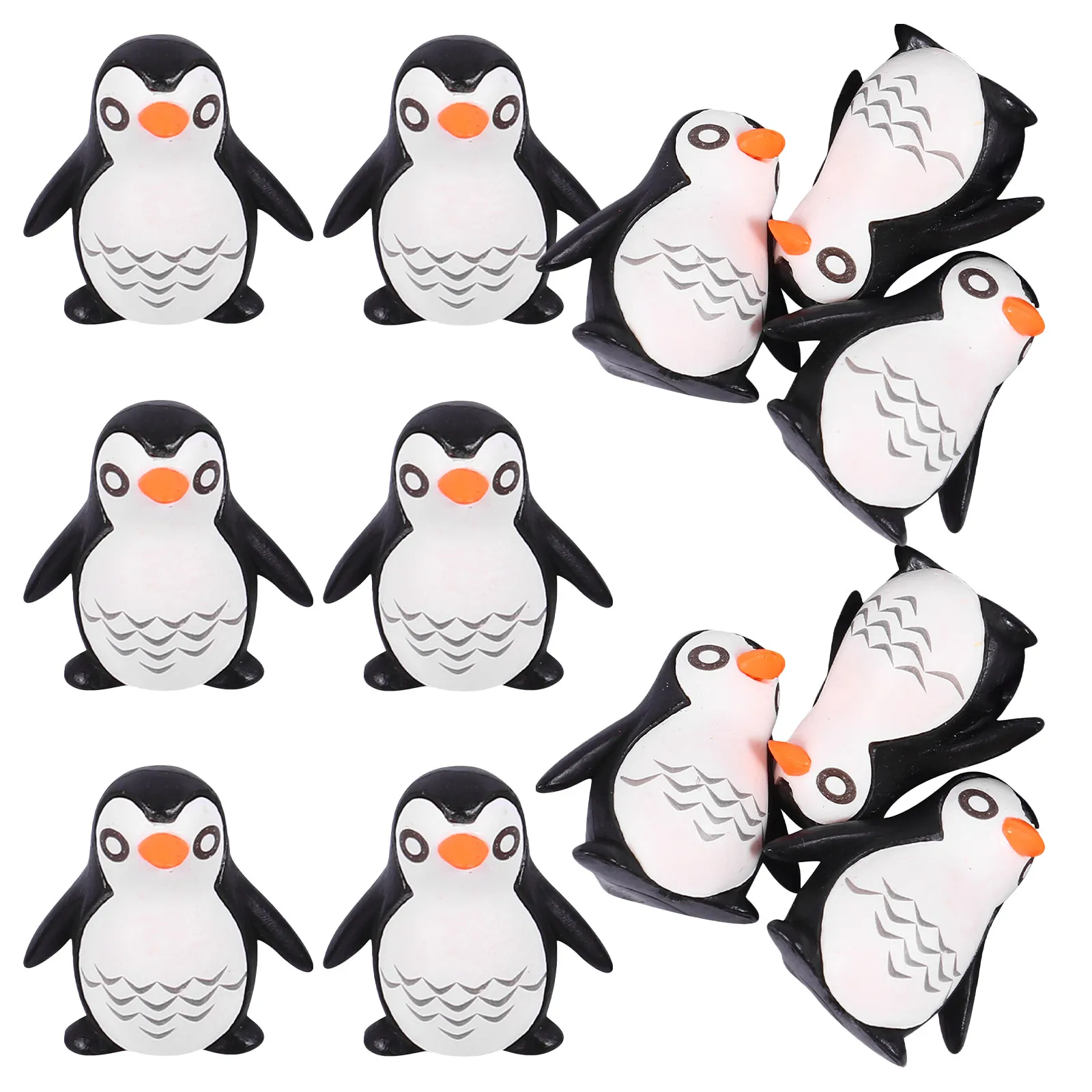 20Pcs Cute Mini Resin Penguin Ornaments for Cake Toppers Fairy Garden Micro Landscape Decor Desktop Party Table Office Home
20Pcs Cute Mini Resin Penguin Ornaments for Cake Toppers Fairy Garden Micro Landscape Decor Desktop Party Table Office Home