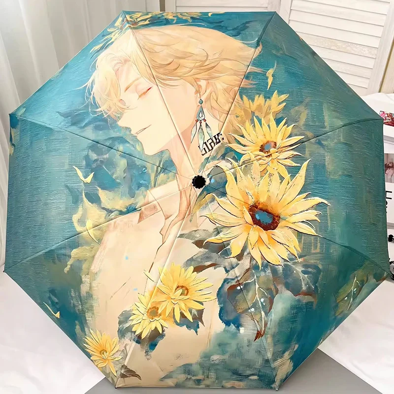 Honkai: Star Rail,popular Anime Cosplay flower Anti-UV, Automatic Rain Travel Compact Umbrella for Woman Man kids child Teens
Honkai: Star Rail,popular Anime Cosplay flower Anti-UV, Automatic Rain Travel Compact Umbrella for Woman Man kids child Teens