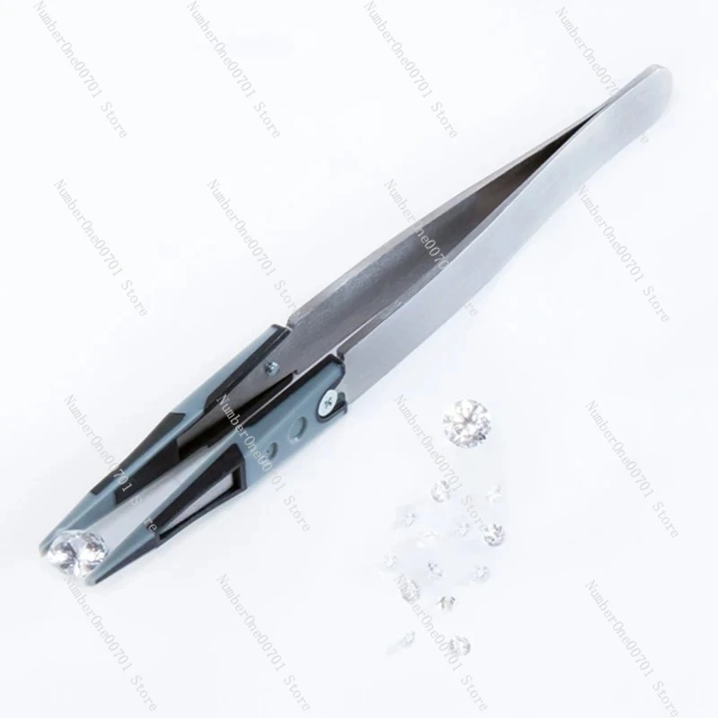 Soft Tip Tweezers D-MASTER Diamond Gem stones Grabbing Holding Tweezer Jewelry Beading Pick Up Tools
Soft Tip Tweezers D-MASTER Diamond Gem stones Grabbing Holding Tweezer Jewelry Beading Pick Up Tools