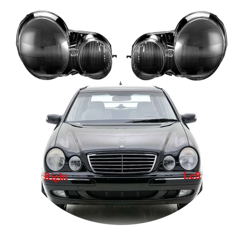 For Mercedes-Benz W210 E200 E240 E260 E280 1995-2003 Headlight Cover Transparent Shell Headlamp Shell Lampshade Glass Lens
For Mercedes-Benz W210 E200 E240 E260 E280 1995-2003 Headlight Cover Transparent Shell Headlamp Shell Lampshade Glass Lens