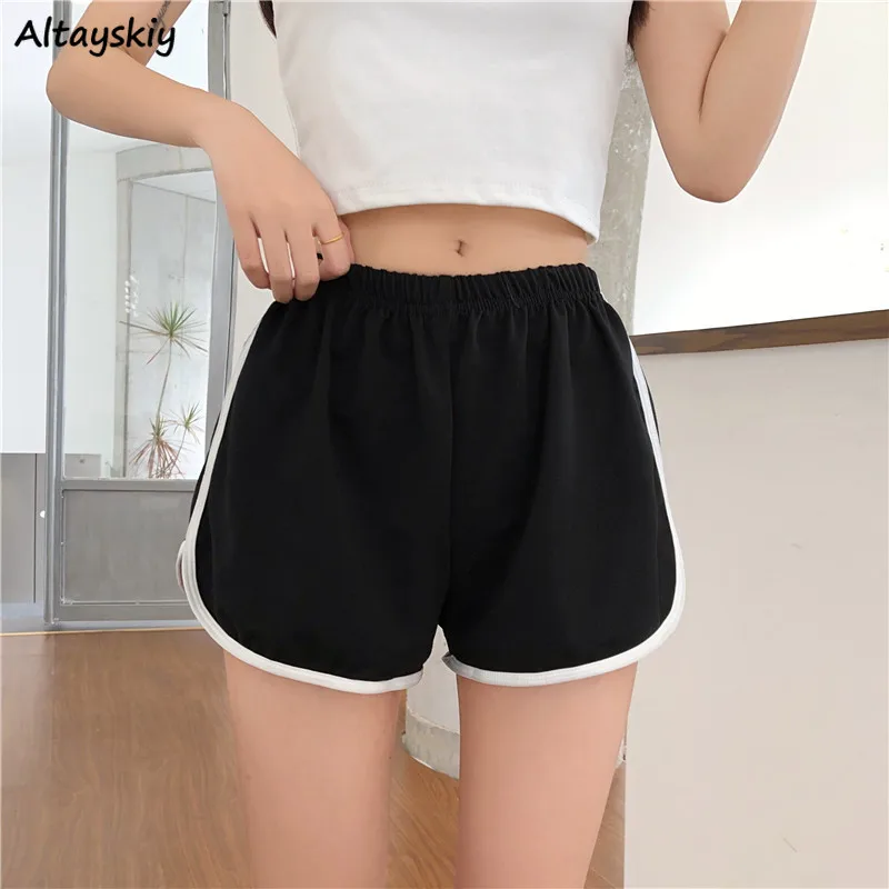 Shorts Womens Summer Black White Mid Waist Motion Outwear Patch Design Elastic Soft S-5XL Loose Leisure Home Style New Fashion
Shorts Womens Summer Black White Mid Waist Motion Outwear Patch Design Elastic Soft S-5XL Loose Leisure Home Style New Fashion