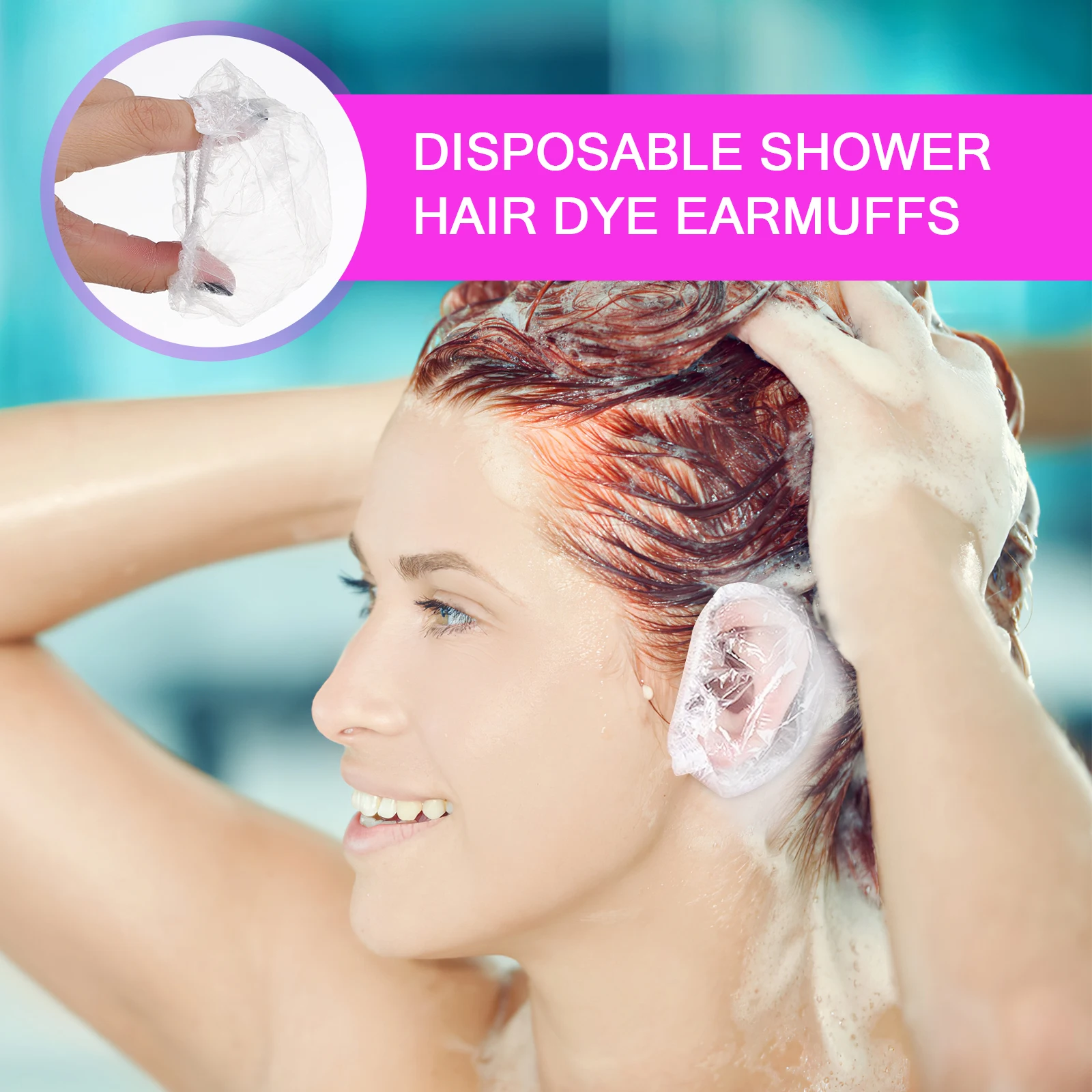 206pcs Hairdressing Earmuffs Shower Dye Disposable Shampoo Silica Gel Protectors Ear Covers Bath Salons Men Women
206pcs Hairdressing Earmuffs Shower Dye Disposable Shampoo Silica Gel Protectors Ear Covers Bath Salons Men Women
