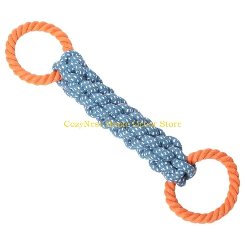 92MF Durability Weave Rope Chew Toy Corn Shape Cotton Rope Pet Chewing Toy for Dental Cleaning and Interactively Play
92MF Durability Weave Rope Chew Toy Corn Shape Cotton Rope Pet Chewing Toy for Dental Cleaning and Interactively Play