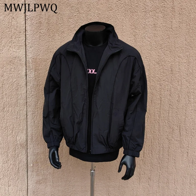 MWJLPWQ Trendy High-end Deconstructed Design Short Jacket Men Stand Collar Niche Zipper Autumn 2025 Tide Casual Loose Coat 11167
MWJLPWQ Trendy High-end Deconstructed Design Short Jacket Men Stand Collar Niche Zipper Autumn 2025 Tide Casual Loose Coat 11167