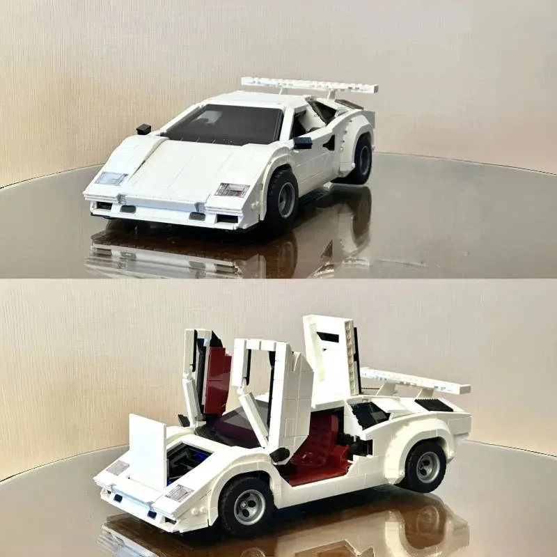 Spot 1506 штук строительных блоков Countach 5000, супер гоночная модель, классическая коллекция игрушек, рождественские подарки на день рождения для мальчиков
Spot 1506 штук строительных блоков Countach 5000, супер гоночная модель, классическая коллекция игрушек, рождественские подарки на день рождения для мальчиков
